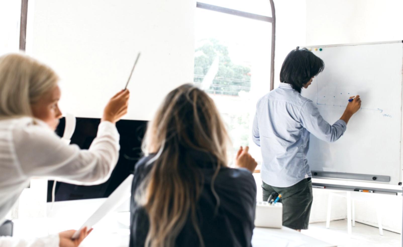 Tableau de bord financier utilisé en formation